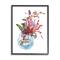 Stupell Industries Blooming Protea Floral Bouquet Watercolor Flower Still Life Framed Wall Art